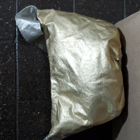 VINTAGE PAUL JOSEPH HANDBAG  GOLD SILVER PURSE RETRO BAG MOBWIFE - Picture 2 of 9